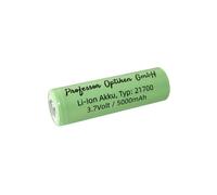 Pile Professor Optiken Accu Lilo 21700 Vert 3,7 V / 5000 mAh