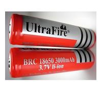 Pile rechargeable 18650 - HAPPYHOMY - BRC22600 UltraFire - Protégée - 3000mAh - 3.7V