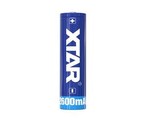 Pile Rechargeable 18650 Xtar Lithium 3,7V 2600mAh 5.2A
