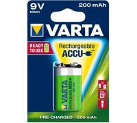 PILE RECHARGEABLE 9V Block-6HR61 (56722) - 2000 mAh VARTA
