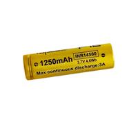 Pile Rechargeable INR14500 F12 Vapcell Li-ion 3,6V 1250mAh 3A