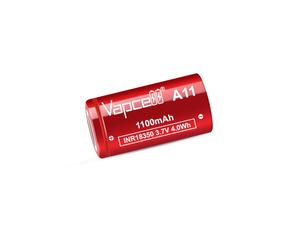 Pile Rechargeable INR18350 A11 Vapcell Li-ion 3,6V 1100mAh 10A