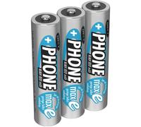 Ansmann Pile rechargeable LR3 (AAA) NiMH 1,2 V 800 mAh 5030142 – 3 pièces