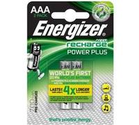 Energizer Piles rechargeables Power Plus AAA/HR03 700 mAh — 2 pièces