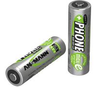 Ansmann Batterie rechargeable AA 800 mAh NiMH 1,2 V DECT - Lot de 2
