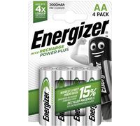 Energizer Batterie Power Plus HR6/AA 2000 mAh 4 pièces