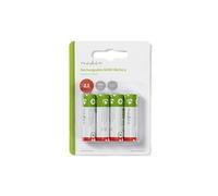 Pile Rechargeable Ni-MH AA 1.2 V 2 600 mAh 4 pièces Blister