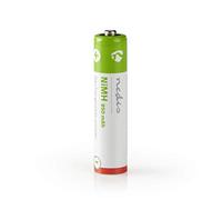 Lot De 4 Piles Rechargeables Nedis Type Aaa (r03) 1,2v 950mah
