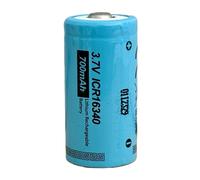 Pile Rechargeable RCR123 ICR16340 Pkcell Lithium-Ion 3,7V 700mAh
