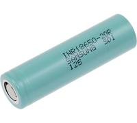 Pile rechargeable spéciale 18650 Samsung INR18650-20R à tête plate, résiste aux courants élevés, rés
