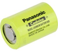 Pile rechargeable spéciale 4/5 Sub-C flat-top NiCd Panasonic N1250SCR 1.2 V 1200 mAh
