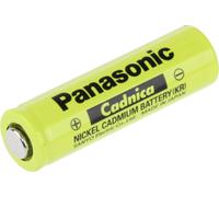 Pile rechargeable spéciale LR6 (AA) résiste aux températures élevées NiCd Panasonic N600AAK 1.2 V 600 mAh