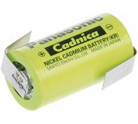 Pile rechargeable spéciale Sub-C cosses à souder en Z NiCd Panasonic Sub-C ZLF 1.2 V 1800 mAh