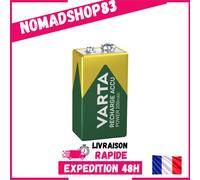 Pile rechargeable VARTA bloc 9 V 200 mAh NiMH lot de 1