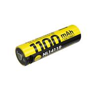 Pile Rechargeable via USB-C 14500 NiteCore NL1411R 3,6V 1100mAh (Cable non fourni)