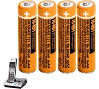 Pile Rechargeables Aaa 550 Mah 1,2V Nimh Pré-Chargées Pour Téléphone Sans Fil Gigaset- Piles Téléphone Lot De 4