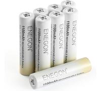 Pile Rechargeables AAA (Lot de 8), 1100mAh Ultra-Puissante 1.2V Ni-Mh, Longue Durée, Idéales pour Vos Appareils Quotidiens & Outdoor, Livrées dans Un Écrin Éco-Responsible