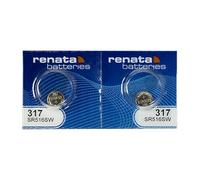 Pile Renata 317 pour montre, pack de deux par Renata