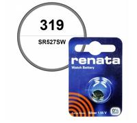 ""Pile Renata 319 1,55 V oxyde d'argent pour montre 319 5,0 mm Pile Renata""