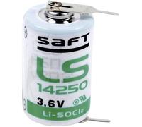 Pile spéciale 1/2 LR6 (AA) lithium Saft LS142502PF picots à souder en U 3.6 V 1200 mAh 1 pc(s)