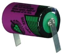 Pile spéciale 1/2 LR6 (AA) lithium Tadiran Batteries SL350T cosses à souder en U 3.6 V 1200 mAh 1
