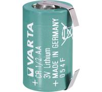 Pile spéciale CR 1/2 R6 (AA) LF lithium Varta 6127-LF cosses à souder en U 3 V 970 mAh 1 pc(s)