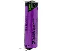 Pile spéciale LR6 (AA) Lithium Tadiran Batteries SL360PT Picots à souder en U 3.6 V 2400 mAh 1 pc(s)