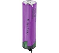 Pile spéciale LR6 (AA) Lithium Tadiran Batteries SL760PR Picots à souder en U 3.6 V 2200 mAh 1 pc(s)