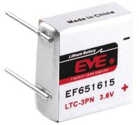 Pile spéciale LTC-3PN lithium EVE 232541 picots à souder en U 3.6 V 400 mAh 1 pc(s)