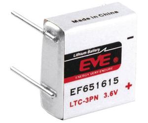 Pile spéciale LTC-3PN lithium EVE 232541 picots à souder en U 3.6 V 400 mAh 1 pc(s)