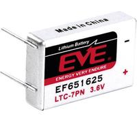 Pile spéciale LTC-7PN lithium EVE 232542 picots à souder en U 3.6 V 750 mAh 1 pc(s)