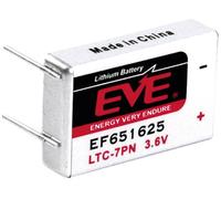 Pile spéciale LTC-7PN lithium EVE 232542 picots à souder en U 3.6 V 750 mAh 1 pc(s)