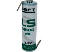 Pile spéciale R6 (AA) lithium Saft LS14500HBG cosses à souder en Z 3.6 V 2600 mAh 1 pc(s) G
