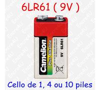 Pile Spécifique Alcaline : LR23A A23 V23GA MN21 GP23A 12V : à l'unité ou par 5