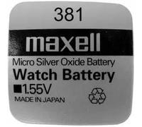 PILE SR1120SW 381 OXYDE ARGENT SR55 1.55V 45mAh x1 MAXELL