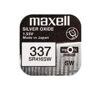 PILE SR416SW OXYDE ARGENT 337 1.55V 8mAh x1 MAXELL