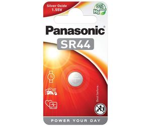 Pile SR44 / V76PX / 303 / 357 Panasonic Oxyde d'Argent 1,55V