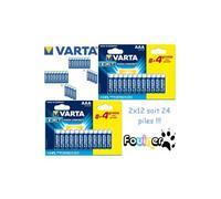 Pile varta alcaline"high energy", micro (aaa), 8+4 gratuit