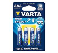 Pile VARTA High Energy LR03-AAA pack de 4