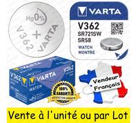Varta SR721 SW/SR58/V362 1BL Batterie à usage unique Argent-Oxide (S)