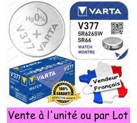 Varta Pile bouton montre SR 626 SW V377 - Oxyde d'argent 1,55 V