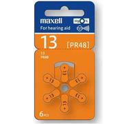 Pile zinc-air MAXELL ZA13 6 pcs boutons pour appareils auditifs sous blister