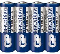 Pile zinc-carbone GP R6 /4 pièces en pack/rétractable 1,5V