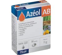 PiLeJe Complément alimentaire Azéol AB – Vitalité et Défenses immunitaires – 30 capsules