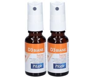 PiLeje D3 Biane Spray 1000 UI 2x20 ml