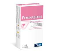 PiLeJe Complément alimentaire Feminabiane Conception Fertilité & Grossesse 30 comprimés + 30 capsules