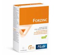 PiLeJe Forzinc – Complément alimentaire à base de zinc – 60 comprimés