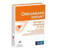 Pileje Omegabiane Enfant Oméga 3 Vit D et E 27 pastilles gélifiées