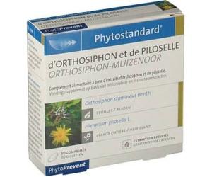 Pileje PhytoPrevent Phytostandard Orthosiphon Piloselle 30 Comprimés