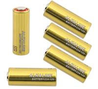 Piles 23A 12v MN21 Batteries Alcalines 23A, A23, 23AE, MN21, V23GA (10)